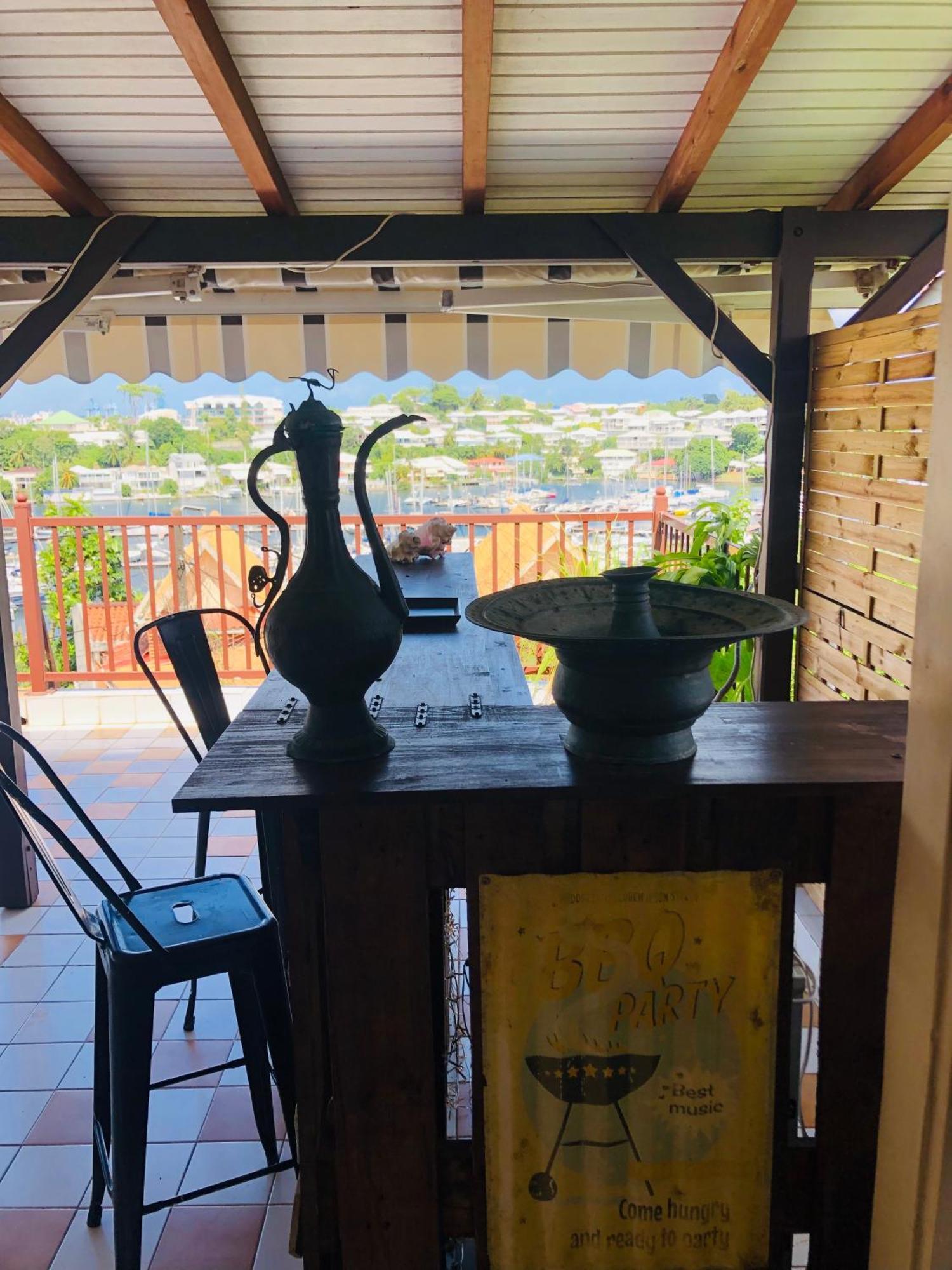 Chambre D'Hotes Mai Tai 4 Personnes Bas Du Fort Le Gosier  Exterior foto
